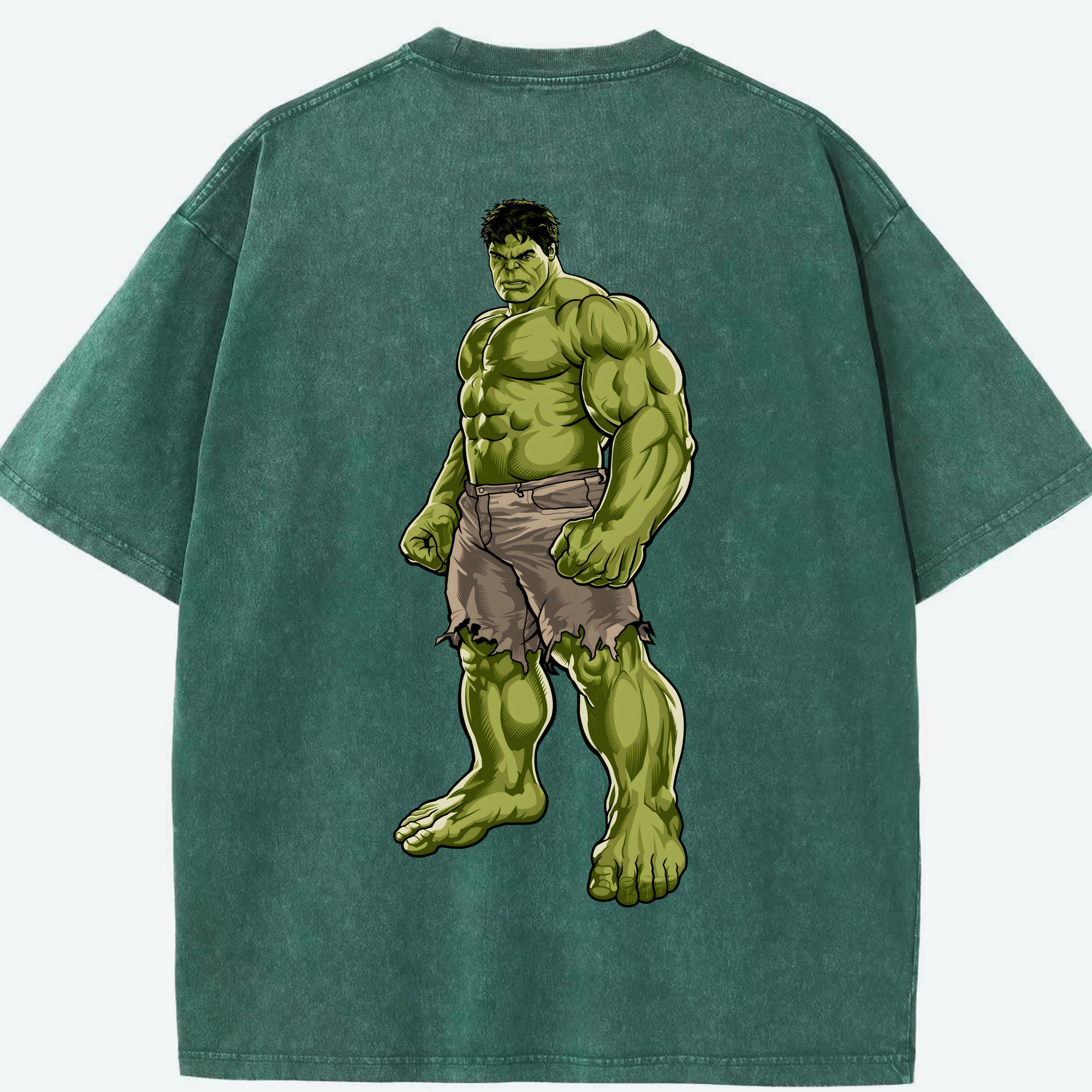 （画像用） アベンジャーズ The Avengers 綿100% ヴィンテージ風 半袖Tシャツ（背面プリント）